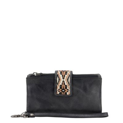 Hide & Stitches Next Navajo Wallet black