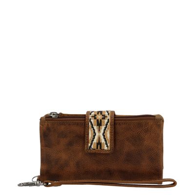 Hide & Stitches Next Navajo Wallet brown