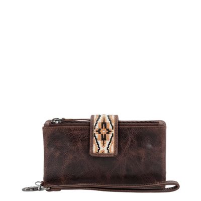 Hide & Stitches Next Navajo Wallet darkbrown