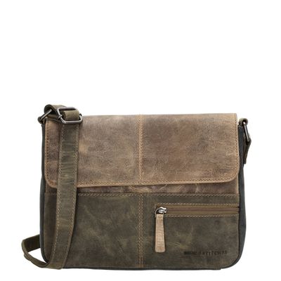 Hide & Stitches Himalaya Shoulderbag olivegreen