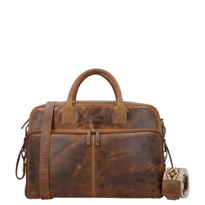 Hide & Stitches Next Navajo Diaperbag brown