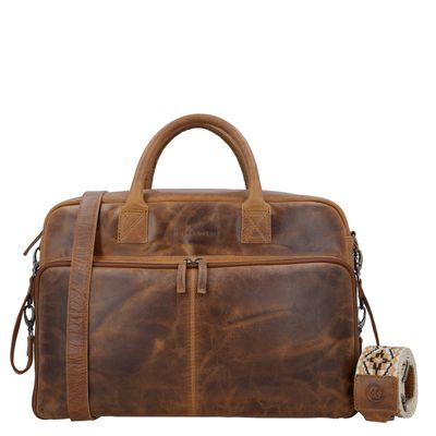 Hide & Stitches Next Navajo Diaperbag brown