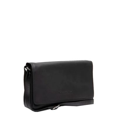 The Chesterfield Brand Laverton Flapoverbag medium black