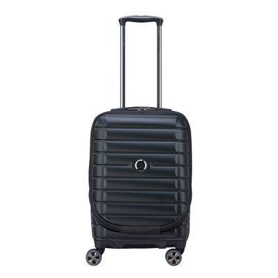 Delsey Shadow 5.0 Cabin Trolley Front Pocket 55 Expandable black