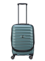 Delsey Shadow 5.0 Cabin Trolley Front Pocket 55 Expandable green