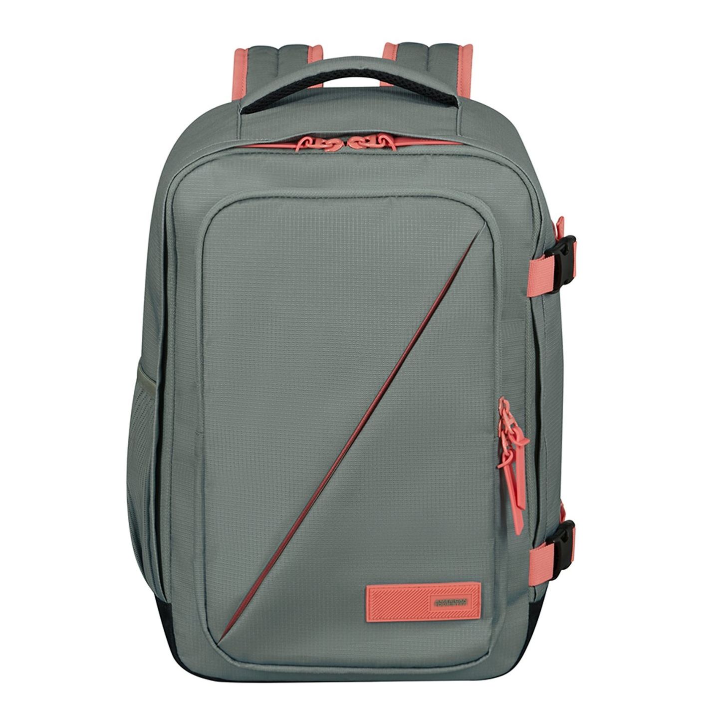 American Tourister Take2Cabin rugzak roze en groen