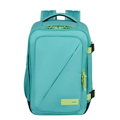 American Tourister TAKE2CABIN Casual Backpack S dusty turquoise/lime