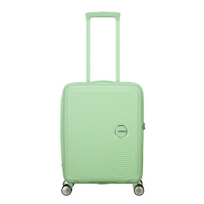 American Tourister Soundbox Spinner 55/20 TSA Expandable pastel green