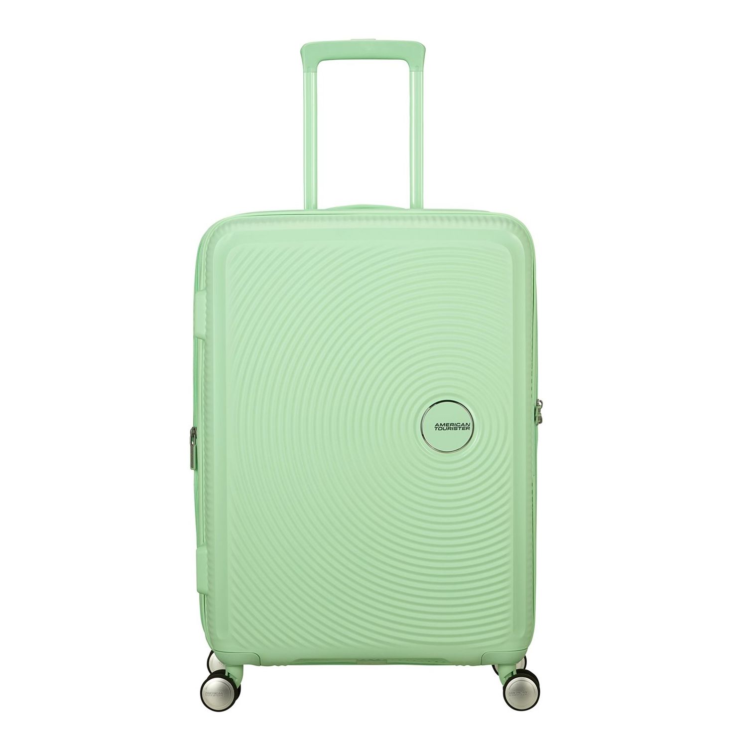 American Tourister Soundbox Spinner 67 Expandable Pastel Green