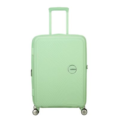 American Tourister Soundbox Spinner 67/24 TSA Expandable pastel green