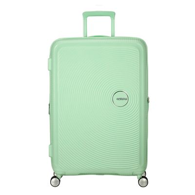 American Tourister Soundbox Spinner 77/28 TSA Expandable pastel green