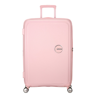 American Tourister Soundbox Spinner 77/28 TSA Expandable pastel pink