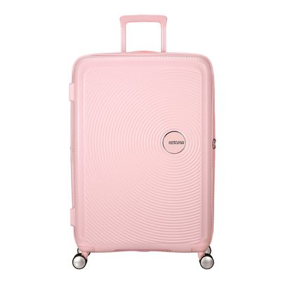 American Tourister Soundbox Spinner 77/28 TSA Expandable pastel pink