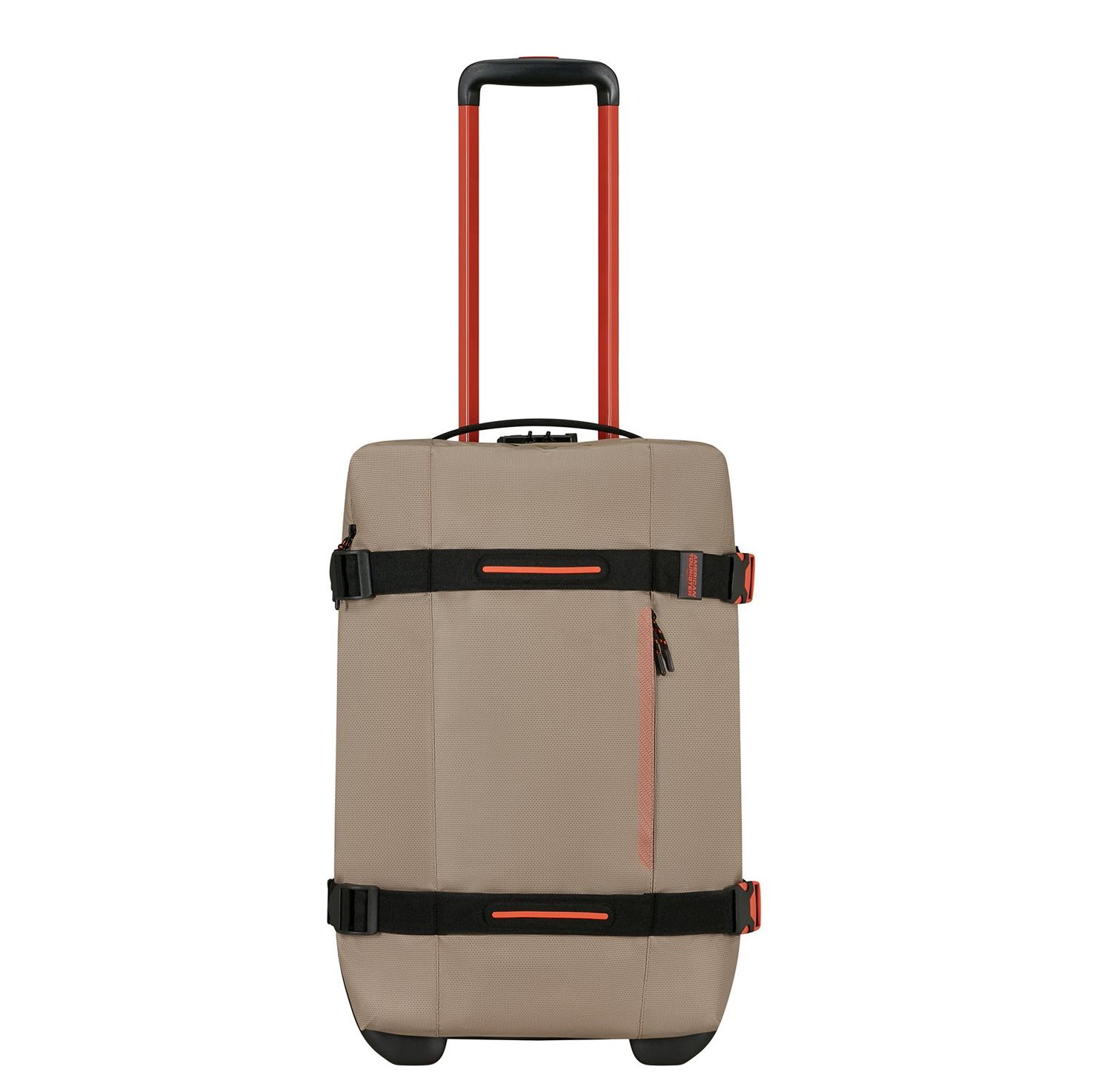 American Tourister Urban Track weekendtas oranje en beige