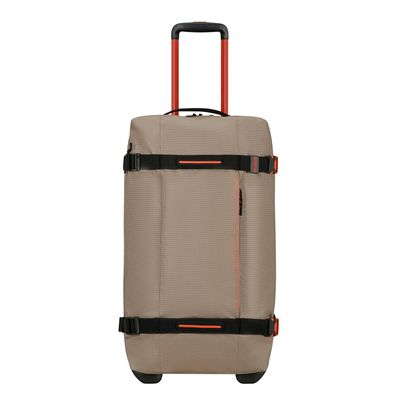 American Tourister Urban Track Wheeled Duffle M Coated beige/orange