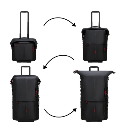 Samsonite Ecodiver Foldable Wheeled Duffle 4-In-1 climbing ivy