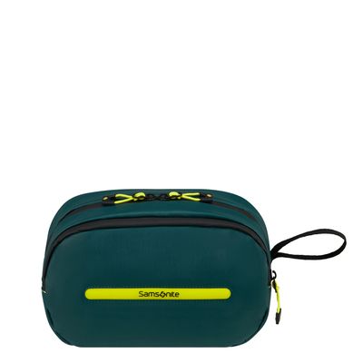 Samsonite Ecodiver Toilet Kit dark teal/lime