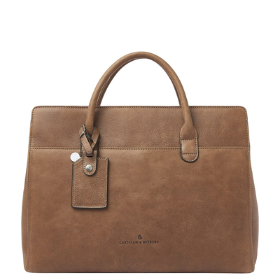 Castelijn & Beerens Carisma Laptopbag 15.6" cognac