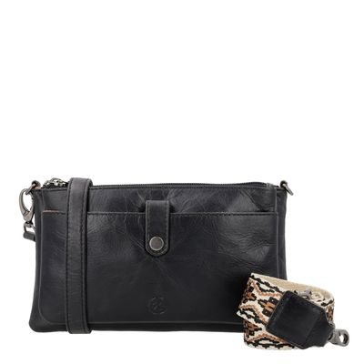 Hide & Stitches Next Navajo Shoulderbag black