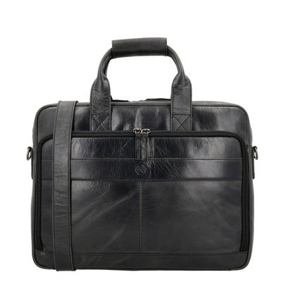 Hide & Stitches Next Navajo Laptopbag black