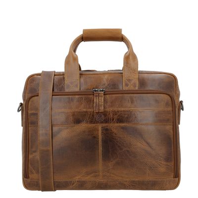 Hide & Stitches Next Navajo Laptopbag brown