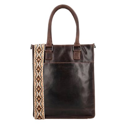 Hide & Stitches Next Navajo Shopper darkbrown