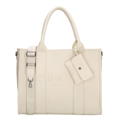 Charm London Bond Laptopbag broken white