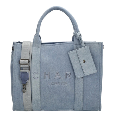 Charm London Bond Laptopbag lightblue