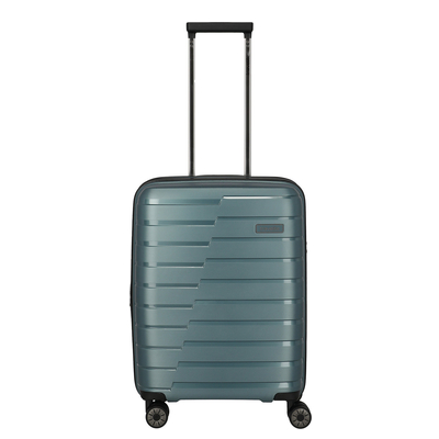 Travelite Air Base 4 Wheel Cabin Trolley Expandable iceblue metallic