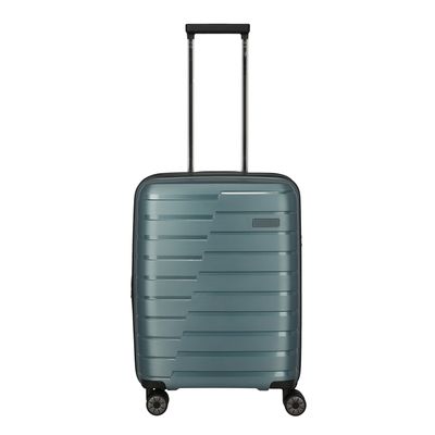 Travelite Air Base 4 Wheel Cabin Trolley Expandable iceblue metallic