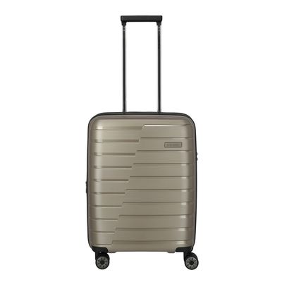 Travelite Air Base 4 Wheel Cabin Trolley Expandable champagne metallic
