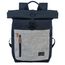 Travelite Basics Rollup Backpack navy/grey
