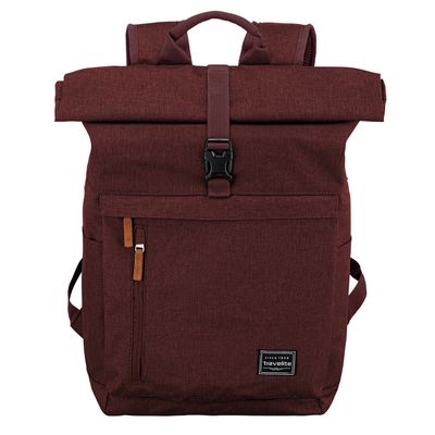 Travelite Basics Rollup Backpack bordeaux