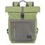 Travelite Basics Rollup Backpack green/grey