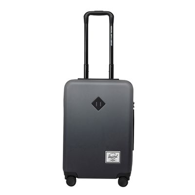 Herschel Supply Co. Heritage Hardshell Large CarryOn Luggage black gradient