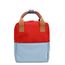 Sticky Lemon Small Backpack Colourblocking Wonders red hat-zissou blue