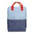 Sticky Lemon Large  Backpack Colourblocking Wonders zissou blue-blue whale