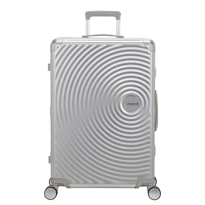 American Tourister Soundbox Alu Spinner 77/28 TSA silver