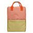 Sticky Lemon Large  Backpack Colourblocking Wonders coral pink-reed green