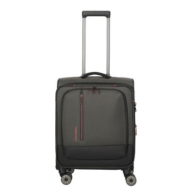 Travelite Crosslite 4 Wheel Cabin Trolley Expandable dark olive
