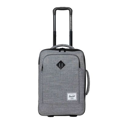 Herschel Supply Co. Heritage Softshell Large CarryOn Luggage raven crosshatch