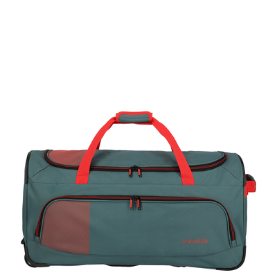 Travelite Basics Fresh Wheeled Duffle green/orange