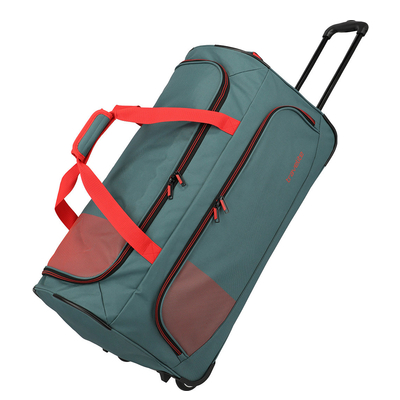 Travelite Basics Fresh Wheeled Duffle green/orange