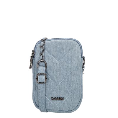 Charm London Hollywood Phonebag midblue