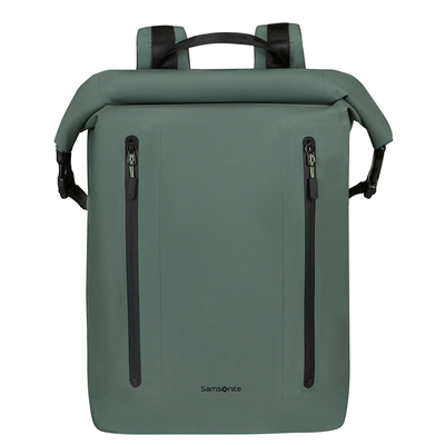 Samsonite Coatify Biz IPX4 Rolltop Backpack 15.6" green