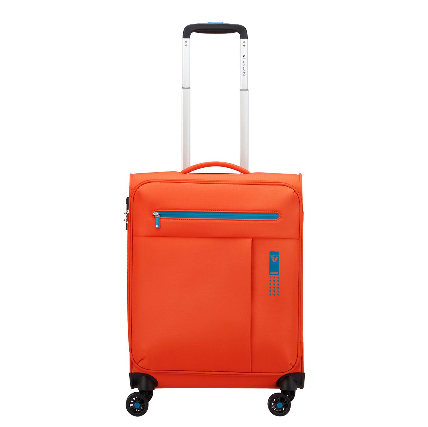 Roncato Lite Soft Cabin Spinner 4 Wheel 55 cm Bright Orange
