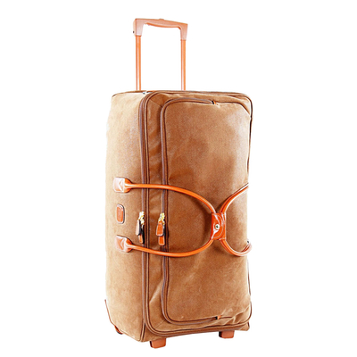 Bric's Life Holdall Wheeled Duffle 70 camel