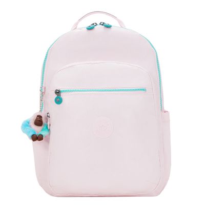 Kipling Seoul College pink met