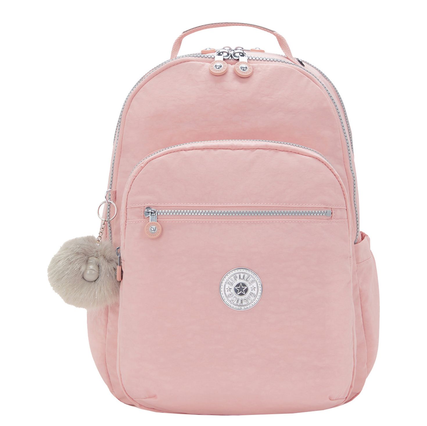 Kipling Seoul laptoptas roze