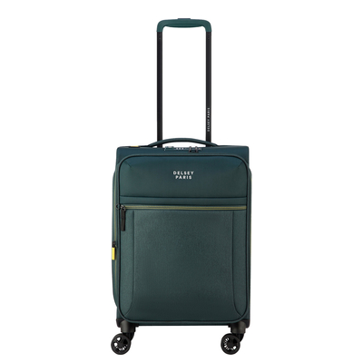 Delsey Brochant 3 Cabin Trolley 55 Expandable pine green